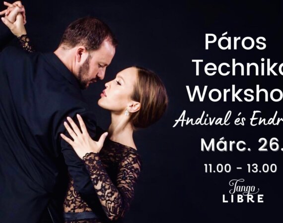 Páros tangó technika workshop
